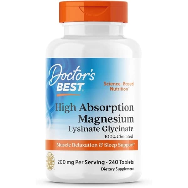 Doctor's Best High Absorption Magnesium Glycinate